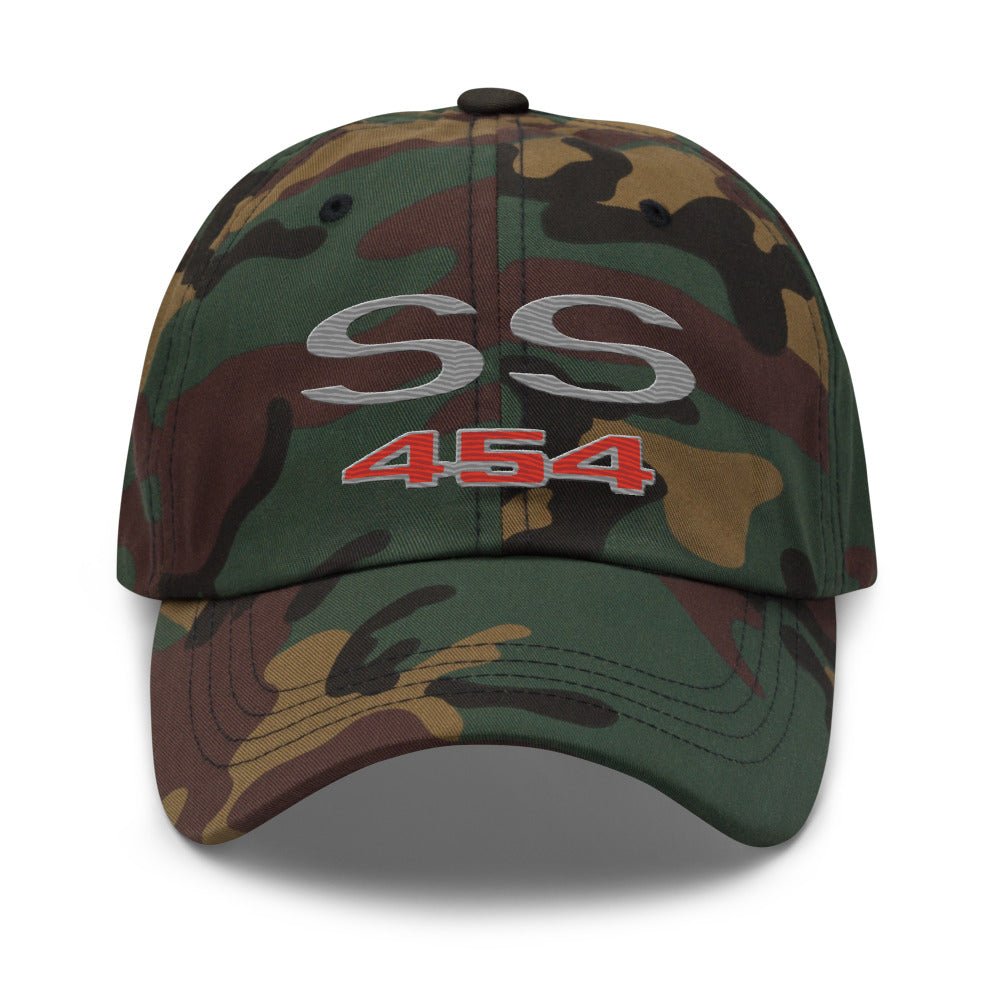 Chevelle SS 454 Dad hat for Classic Chevy Muscle Car Owners Enthusiasts Gear Heads Cap