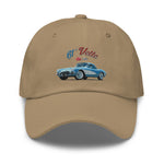 1961 Corvette C1 Jewel Blue 61 Vette Owner Classic Car embroidered Dad hat