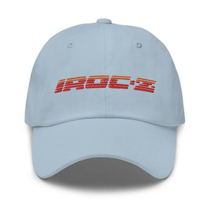 Retro Vintage 1980s Chevy Camaro IROC-Z Logo Fender Emblem Embroidered Dad hat