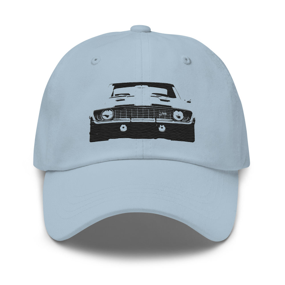 Vintage Chevy Camaro Z28 Front Classic Car Dad hat