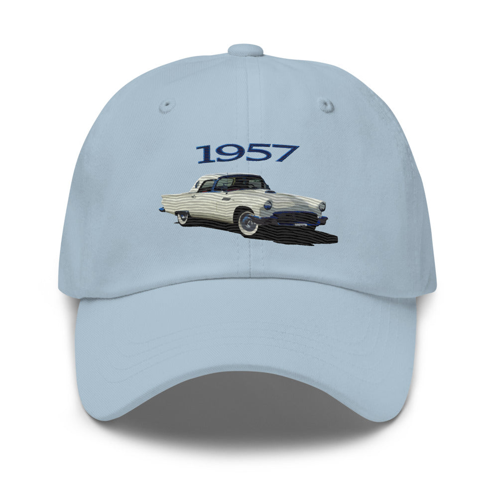 1957 Thunderbird 57 T-bird American Antique Car Dad hat