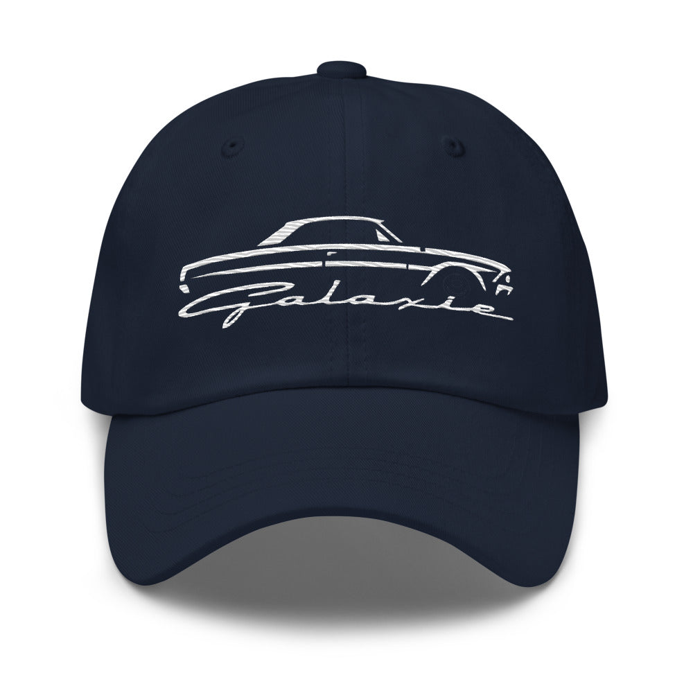 1964 Galaxie Silhouette Emblem Dad hat for American Classic Car Owners Automotive Cap