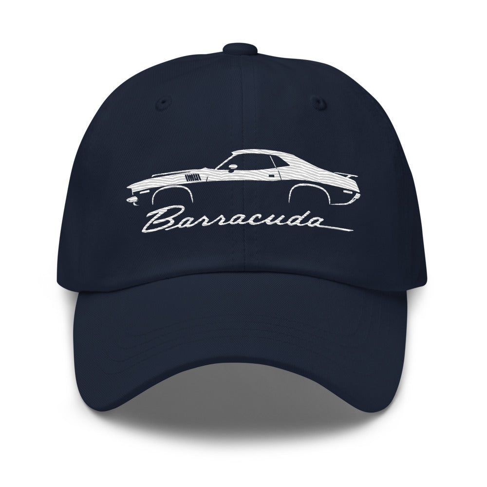 1971 Barracuda Dad hat for Muscle Car Enthusiasts American Classic Cars 71 Cuda Cap