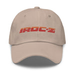 Retro Vintage 1980s Chevy Camaro IROC-Z Logo Fender Emblem Embroidered Dad hat