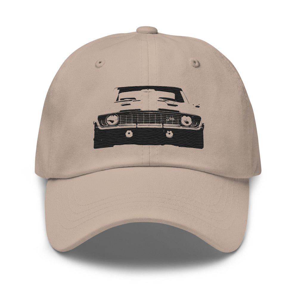 Vintage Chevy Camaro Z28 Front Classic Car Dad hat