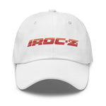 Retro Vintage 1980s Chevy Camaro IROC-Z Logo Fender Emblem Embroidered Dad hat