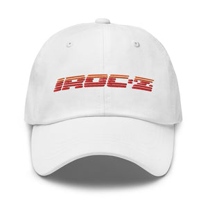 Retro Vintage 1980s Chevy Camaro IROC-Z Logo Fender Emblem Embroidered Dad hat