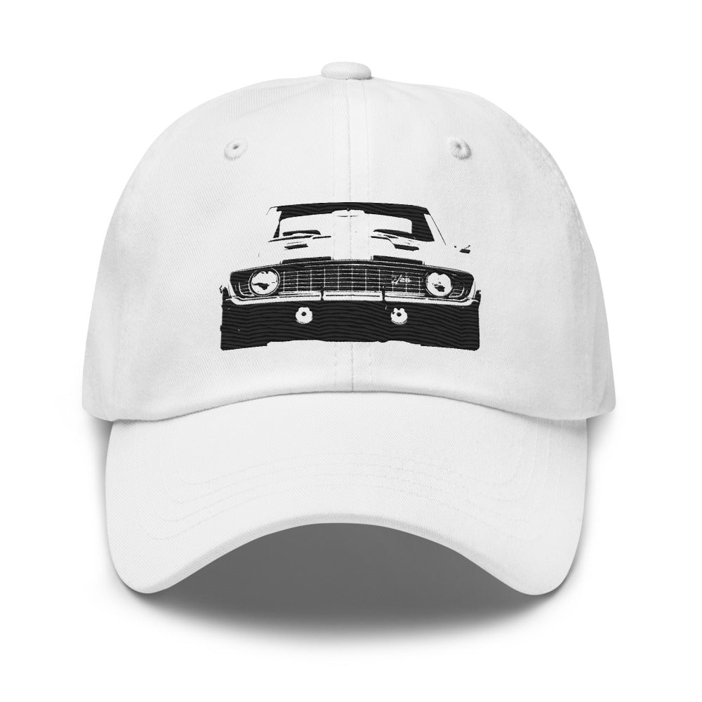 Vintage Chevy Camaro Z28 Front Classic Car Dad hat