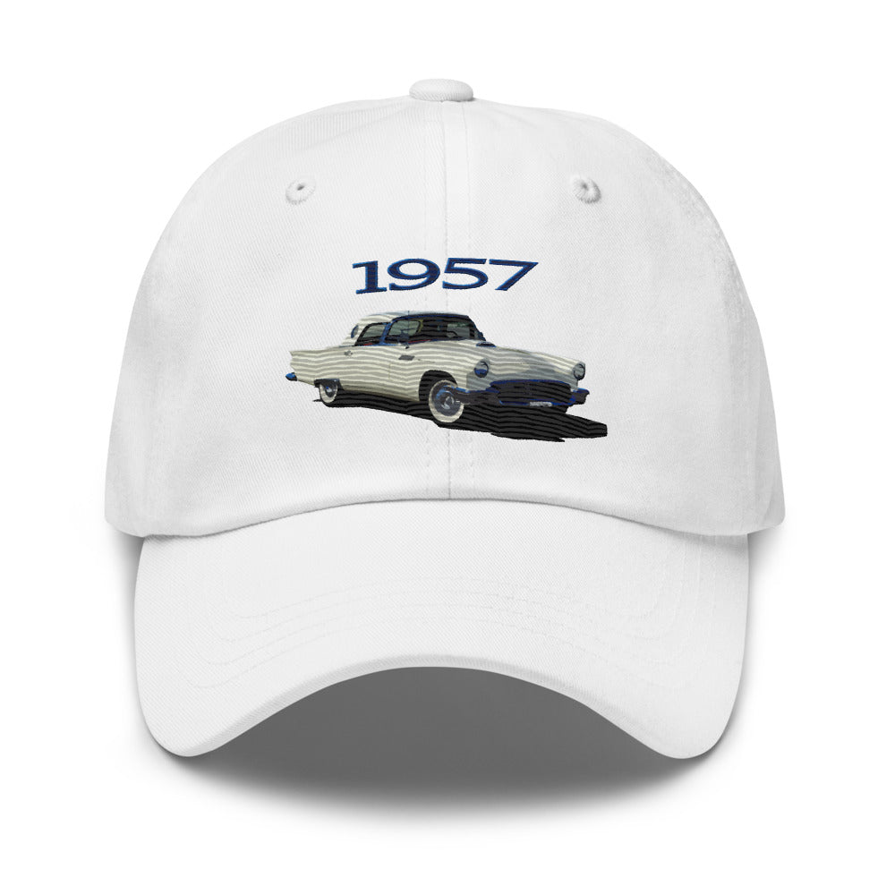 1957 Thunderbird 57 T-bird American Antique Car Dad hat