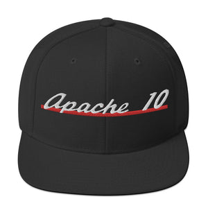 Fender Badge 1961 Chevy Apache 10 Pickup snapback hat for Antique Truck Classic Car Owners