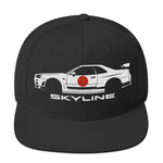 R34 GT-R Skyline hat for JDM Car Enthusiasts Japanese Automotive Culture GTR snapback cap