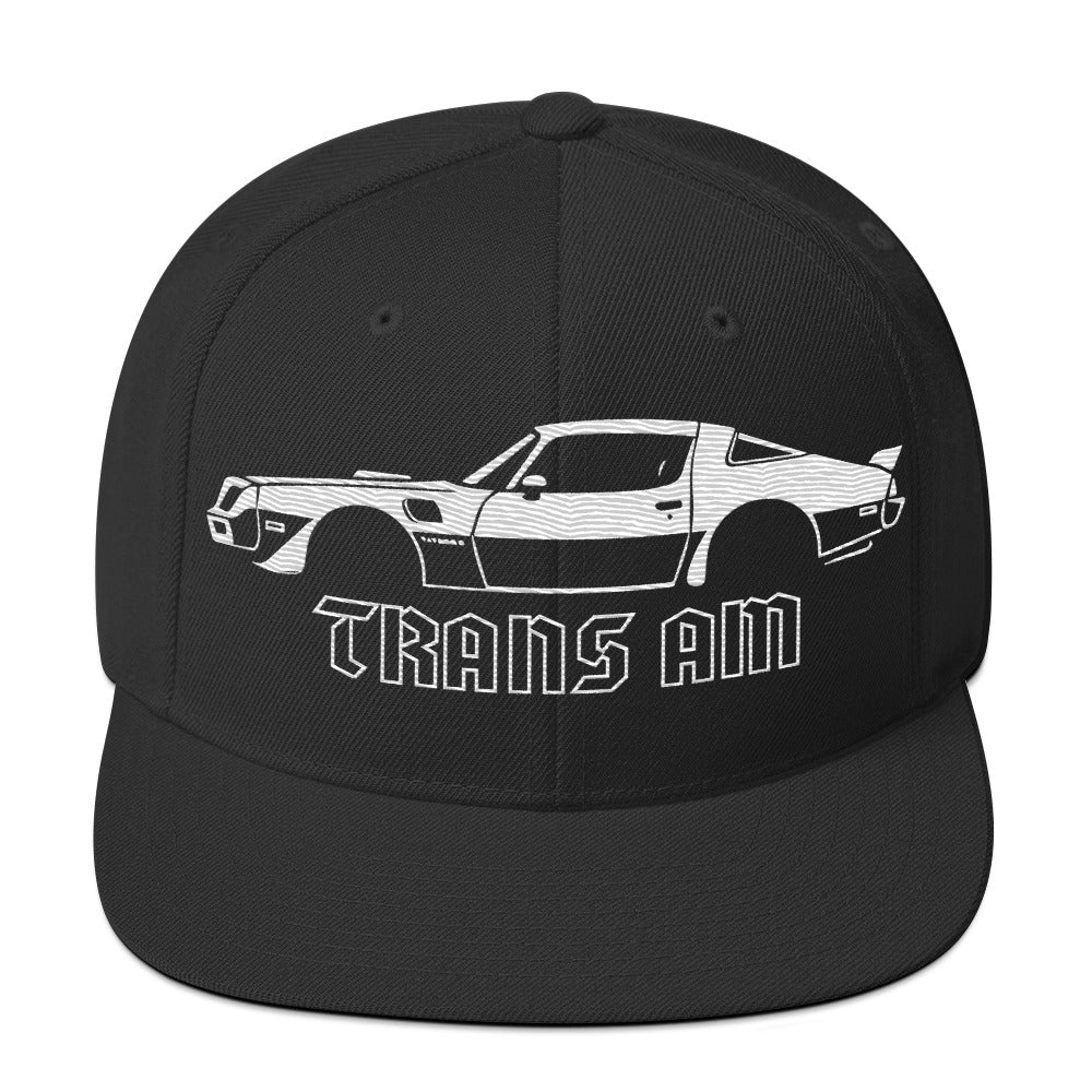 1977 Firebird hat for Muscle Car Owners Enthusiasts Classic Automotive 77 Trans AM snapback Cap