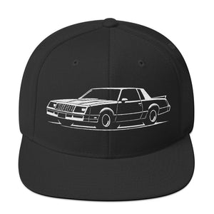 1988 Monte Carlo Cap for Chevy Classic Car Owners Bowtie Fans Gearheads Snapback Hat