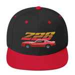 1980 Red Chevy Camaro Z28 Classic Muscle Car Owner Custom Snapback Hat adjustable snap back