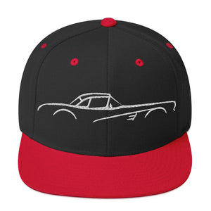 C1 Corvette 1953 - 1962 American Classic Car Silhouette Embroidered cap for Vette Owners Snapback Hat
