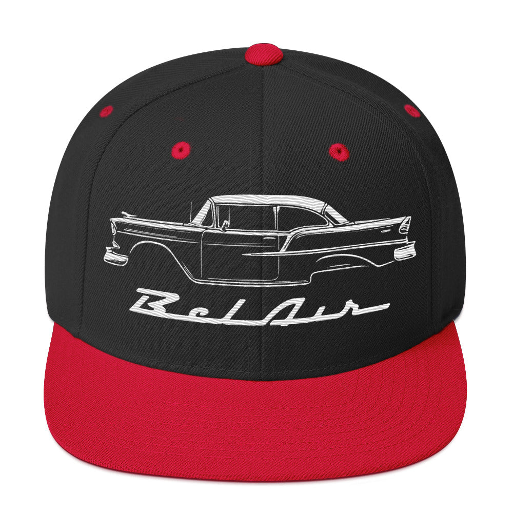 1955 Chevy Bel Air hat for Classic Car Owners Antique Automotive snapback Cap