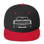 Front View 1964 GTO Cap for Classic Car Enthusiasts Gearheads Snapback Hat