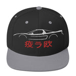 Japan Cars Culture Baseball Cap for NSX Owners 90s JDM Japanese Car Fans Snapback Hat adjustable snap back cap