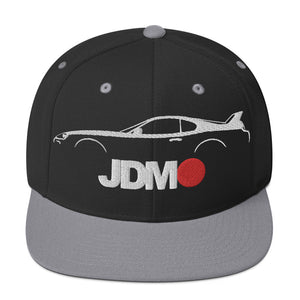 Japanese Car Culture 90s JDM Supra custom embroidered outline silhouette Snapback Hat snap back cap