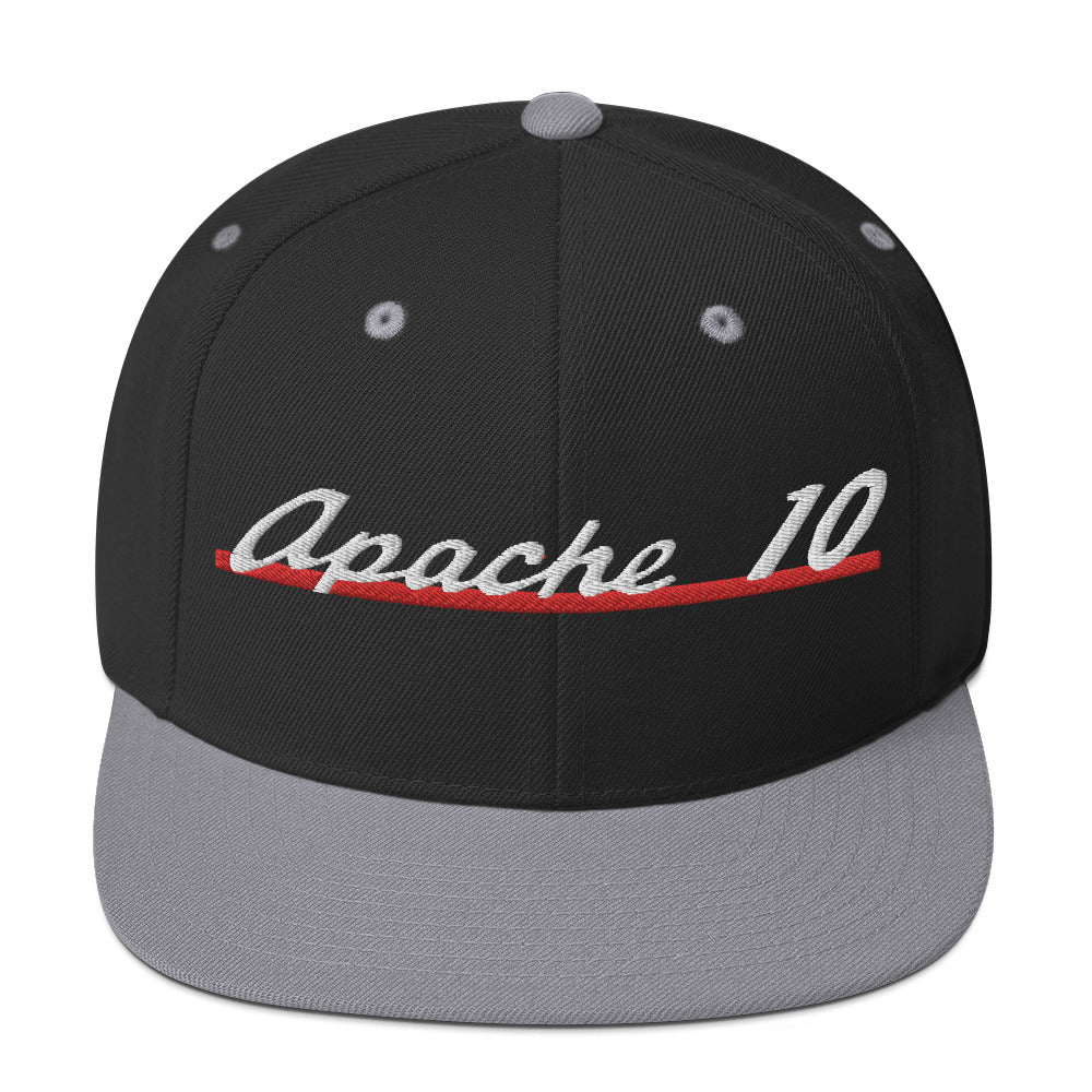 Fender Badge 1961 Chevy Apache 10 Pickup snapback hat for Antique Truck Classic Car Owners