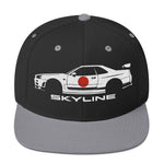 R34 GT-R Skyline hat for JDM Car Enthusiasts Japanese Automotive Culture GTR snapback cap