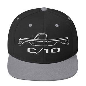 1970 Chevy C10 hat for Classic Pickup Truck Enthusiasts Custom 10 snapback Cap