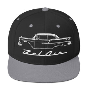 1955 Chevy Bel Air hat for Classic Car Owners Antique Automotive snapback Cap