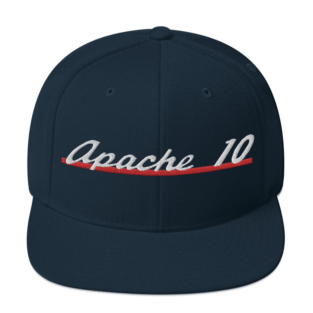 Fender Badge 1961 Chevy Apache 10 Pickup snapback hat for Antique Truck Classic Car Owners