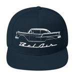 1955 Chevy Bel Air hat for Classic Car Owners Antique Automotive snapback Cap