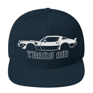 1977 Firebird hat for Muscle Car Owners Enthusiasts Classic Automotive 77 Trans AM snapback Cap