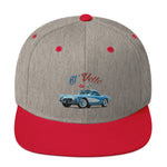 1961 Corvette C1 Jewel Blue 61 Vette Owner Classic Car embroidered Snapback Hat adjustable snap back