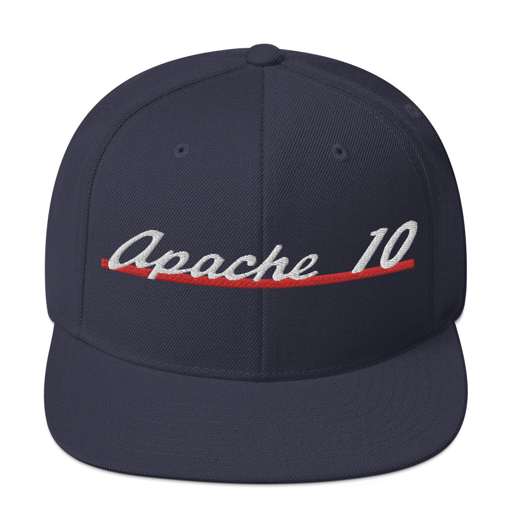 Fender Badge 1961 Chevy Apache 10 Pickup snapback hat for Antique Truck Classic Car Owners