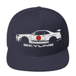 R34 GT-R Skyline hat for JDM Car Enthusiasts Japanese Automotive Culture GTR snapback cap