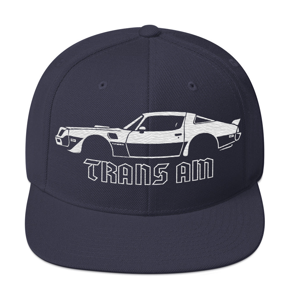 1977 Firebird hat for Muscle Car Owners Enthusiasts Classic Automotive 77 Trans AM snapback Cap