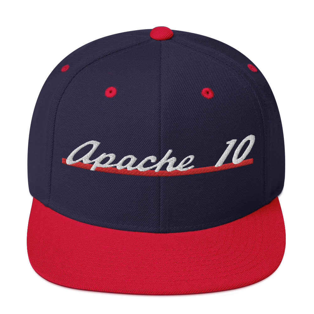 Fender Badge 1961 Chevy Apache 10 Pickup snapback hat for Antique Truck Classic Car Owners