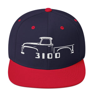 1953 Chevy 3100 hat for Antique Pickup Truck Owners Automotive snapback Cap