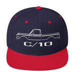 1970 Chevy C10 hat for Classic Pickup Truck Enthusiasts Custom 10 snapback Cap