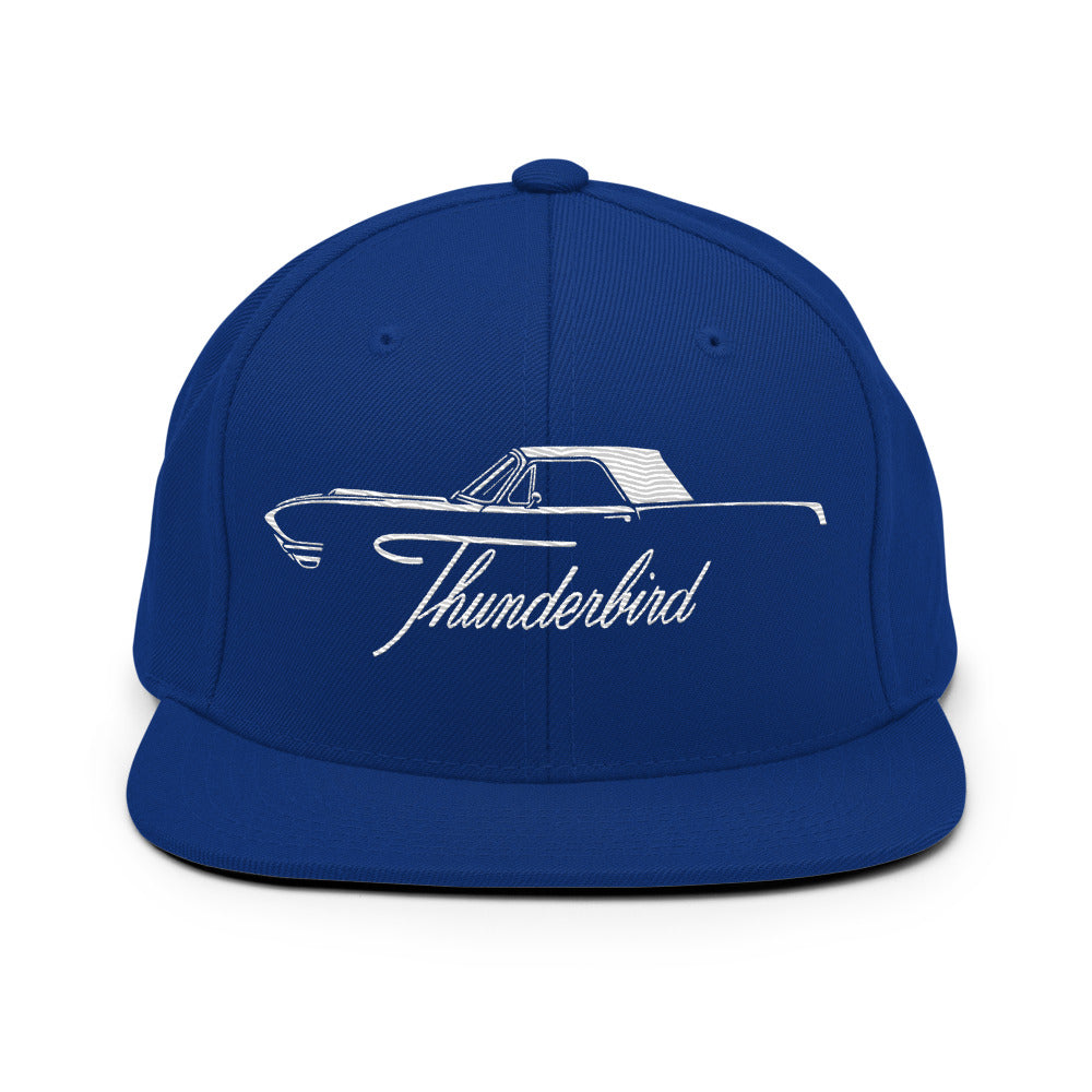 1966 Thunderbird hat for American Classic car Owners Antique Automotive snapback Cap