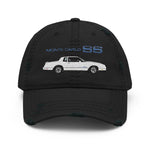 1984 Chevy Monte Carlo SS Classic Car Distressed Dad Hat