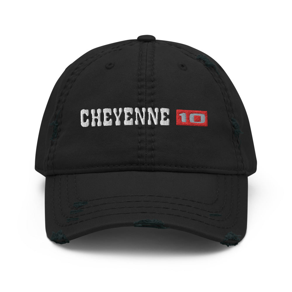 1971 1972 Cheyenne 10 Emblem Classic Car C10 distressed Dad hat for Chevy Truck Owners Enthusiasts