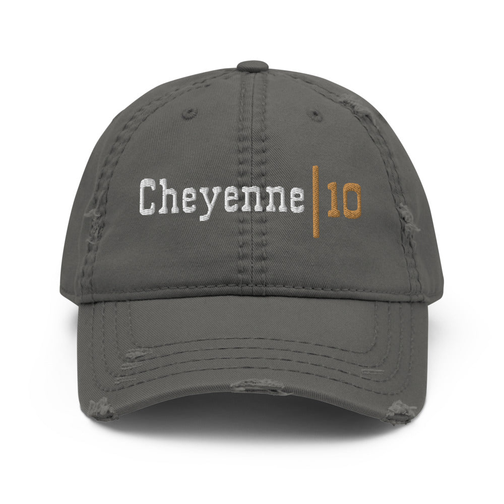 1973 1974 Cheyenne 10 Badge Square Body Chevy Truck C10 distressed Dad hat for Classic Car Owners Enthusiasts