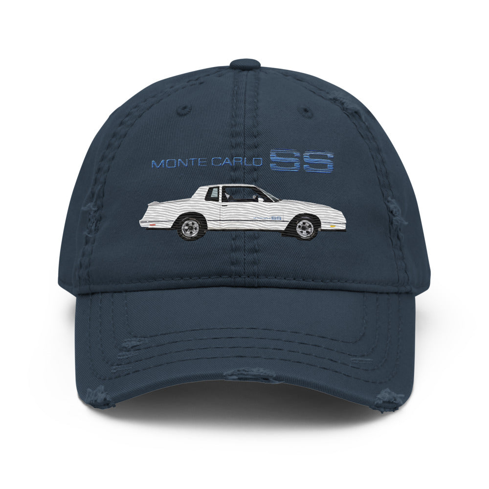 1984 Chevy Monte Carlo SS Classic Car Distressed Dad Hat