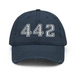 Olds 442 distressed Dad hat for Muscle Car Owners Drivers Gear Heads cap