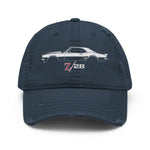 First Generation 1967 Camaro Z28 Dad hat for Chevy Muscle Car Owners distressed Cap