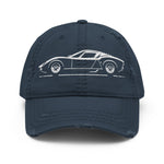 1966 Miura Cap for Italian Classic Sportscar Owners Drivers Automotive Distressed Dad Hat