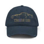77 Trans Am Firebird Hat in navy, front view