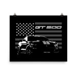 2020 GT500 Driver Poster for Garage Office Man Cave Automotive Art