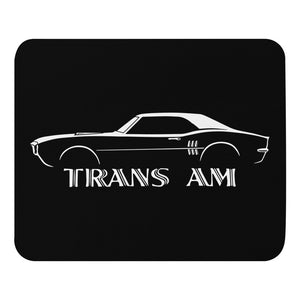 1969 Firebird Trans Am mouse pad for American Muscle Car Owners