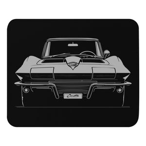 1963 Corvette Mouse pad for Chevy Classic Car Owners Vette C2 Front Grille