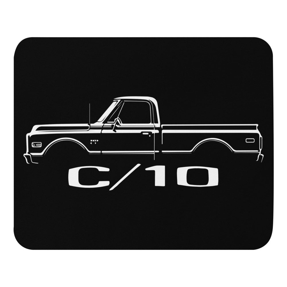 1970 Chevy C10 Classic Pickup Truck Enthusiasts Custom 10 Mouse pad